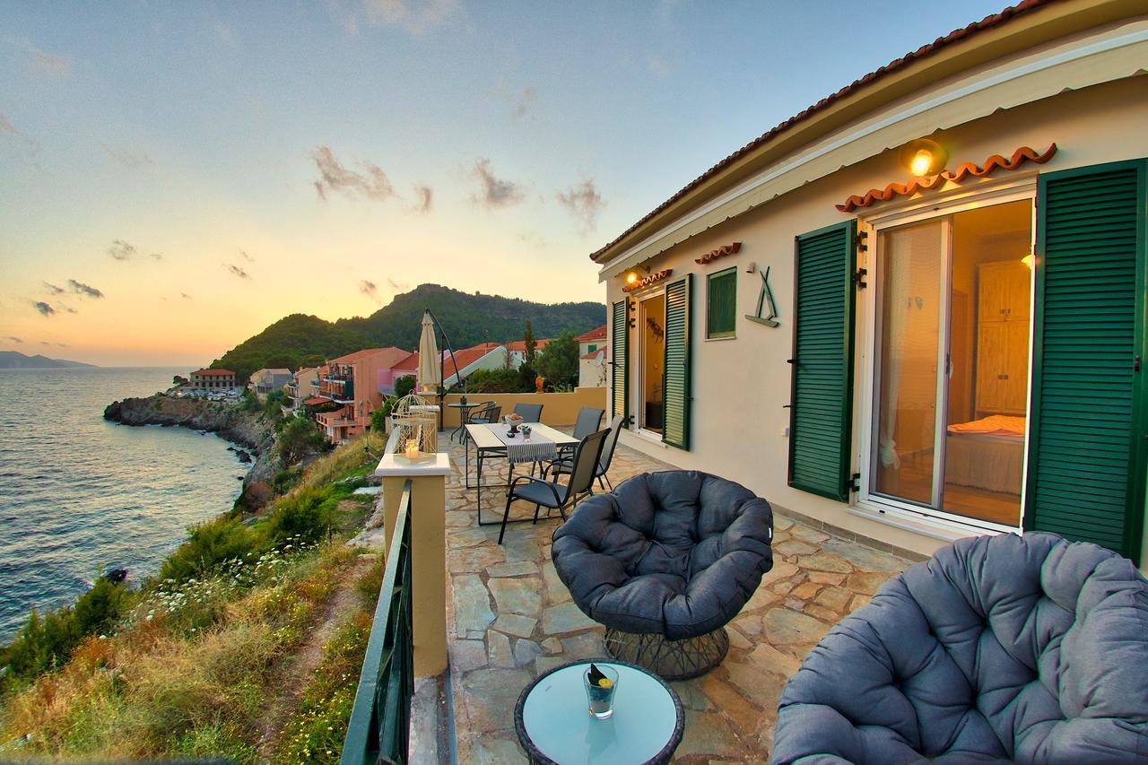 Villa Apoplous With Pool Asos Buitenkant foto