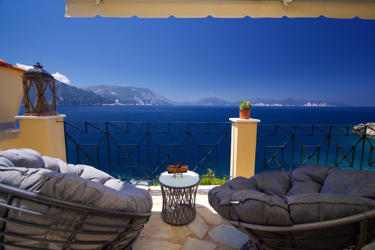 Villa Apoplous With Pool Asos Buitenkant foto
