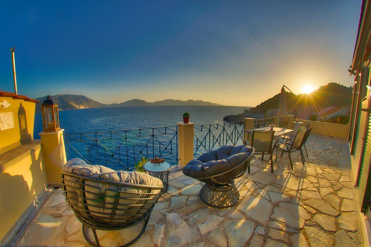 Villa Apoplous With Pool Asos Buitenkant foto