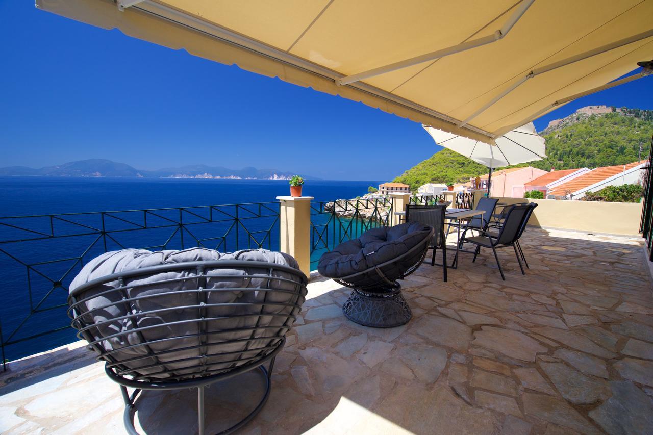 Villa Apoplous With Pool Asos Buitenkant foto
