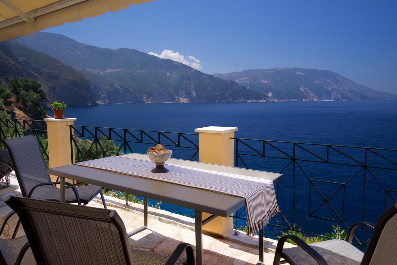 Villa Apoplous With Pool Asos Buitenkant foto