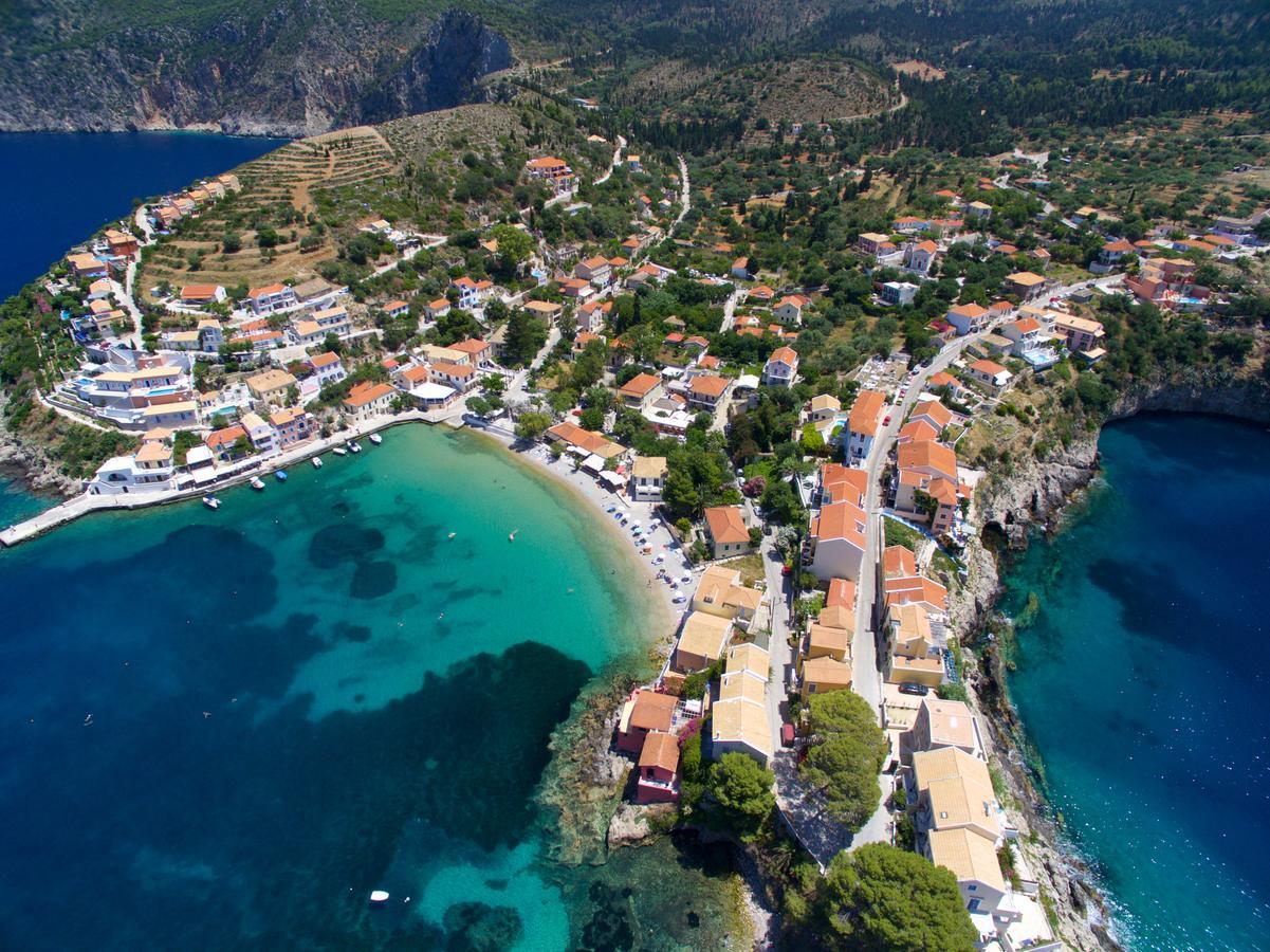 Villa Apoplous With Pool Asos Buitenkant foto